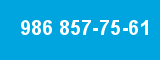 986 857-75-61 986 857-75-61